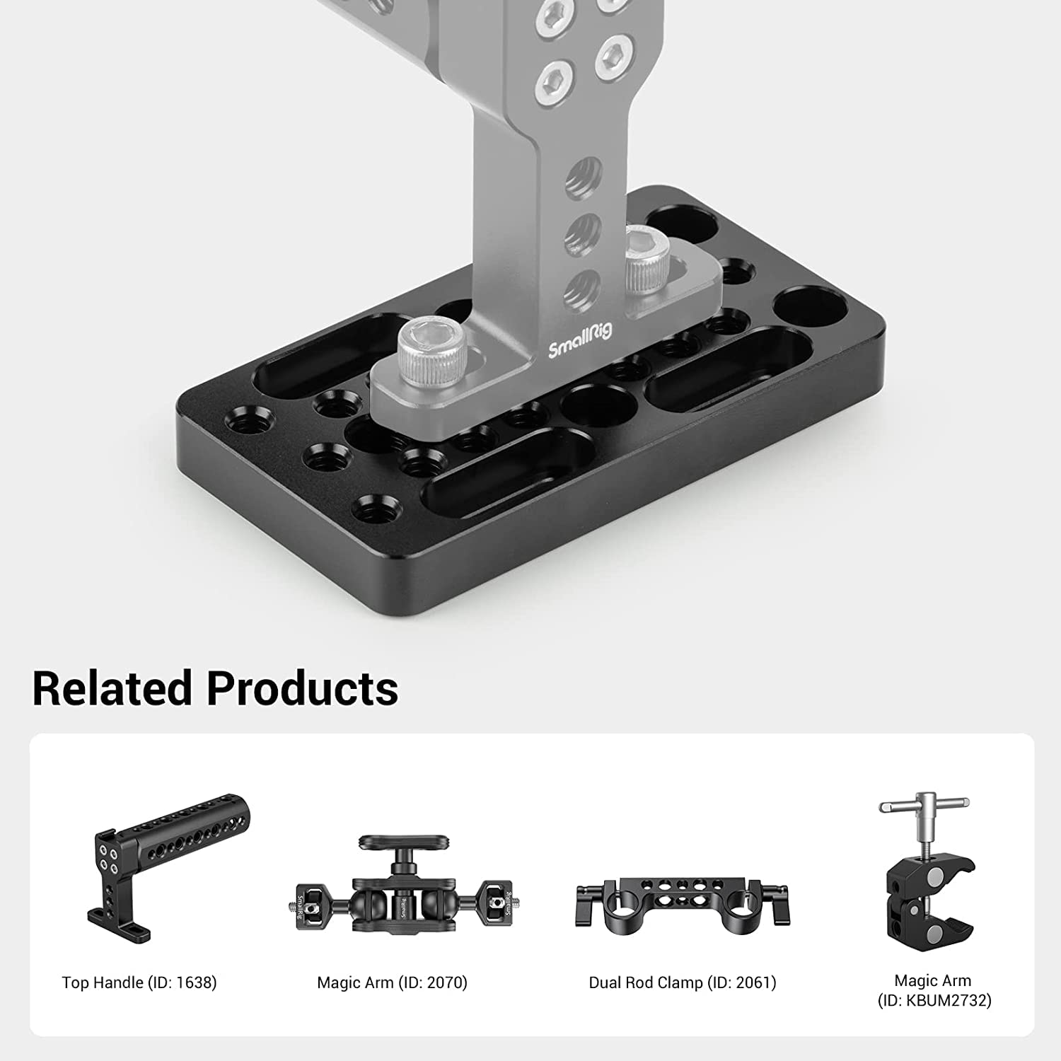 Foto 4 | Placa De Conmutación Smallrig Easy Plate 1598 Para Bloques De Rieles - Venta Internacional.