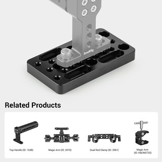 Foto 4 | Placa De Conmutación Smallrig Easy Plate 1598 Para Bloques De Rieles - Venta Internacional.