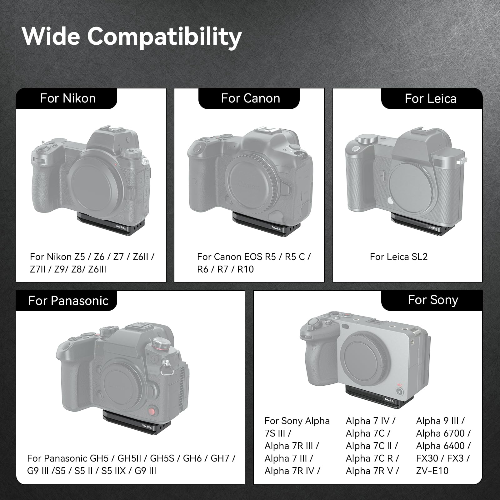 Foto 4 | Placa De Montaje Smallrig Para Airtag Arca-type Sony Canon Nikon - Venta Internacional.