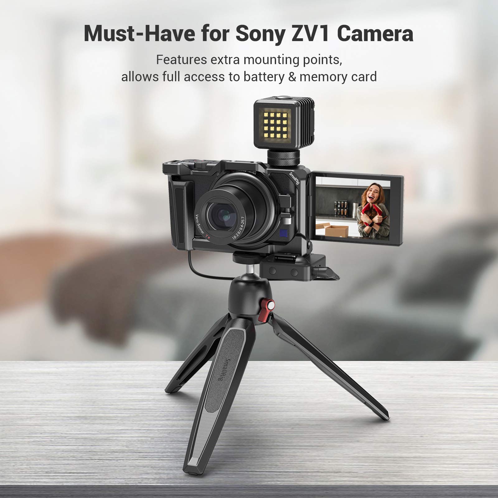 Foto 3 pulgar | Funda De Cámara Smallrig Para Sony Zv-1 Ii/zv-1f/zv-1 Con Gel De Silicona - Venta Internacional.