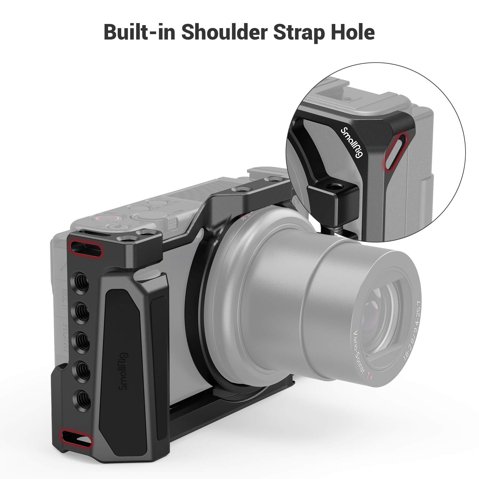 Foto 6 pulgar | Funda De Cámara Smallrig Para Sony Zv-1 Ii/zv-1f/zv-1 Con Gel De Silicona - Venta Internacional.