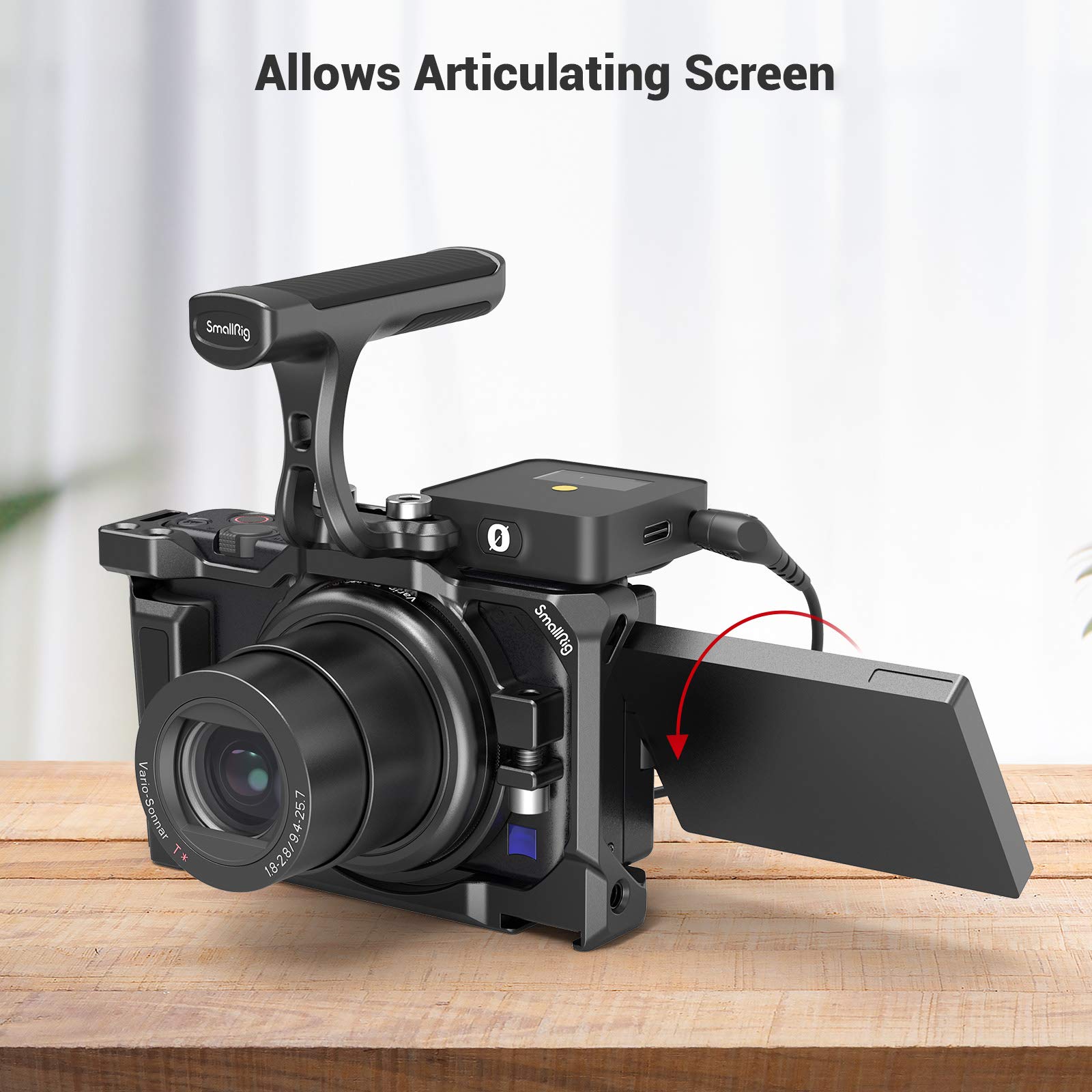 Foto 7 pulgar | Funda De Cámara Smallrig Para Sony Zv-1 Ii/zv-1f/zv-1 Con Gel De Silicona - Venta Internacional.
