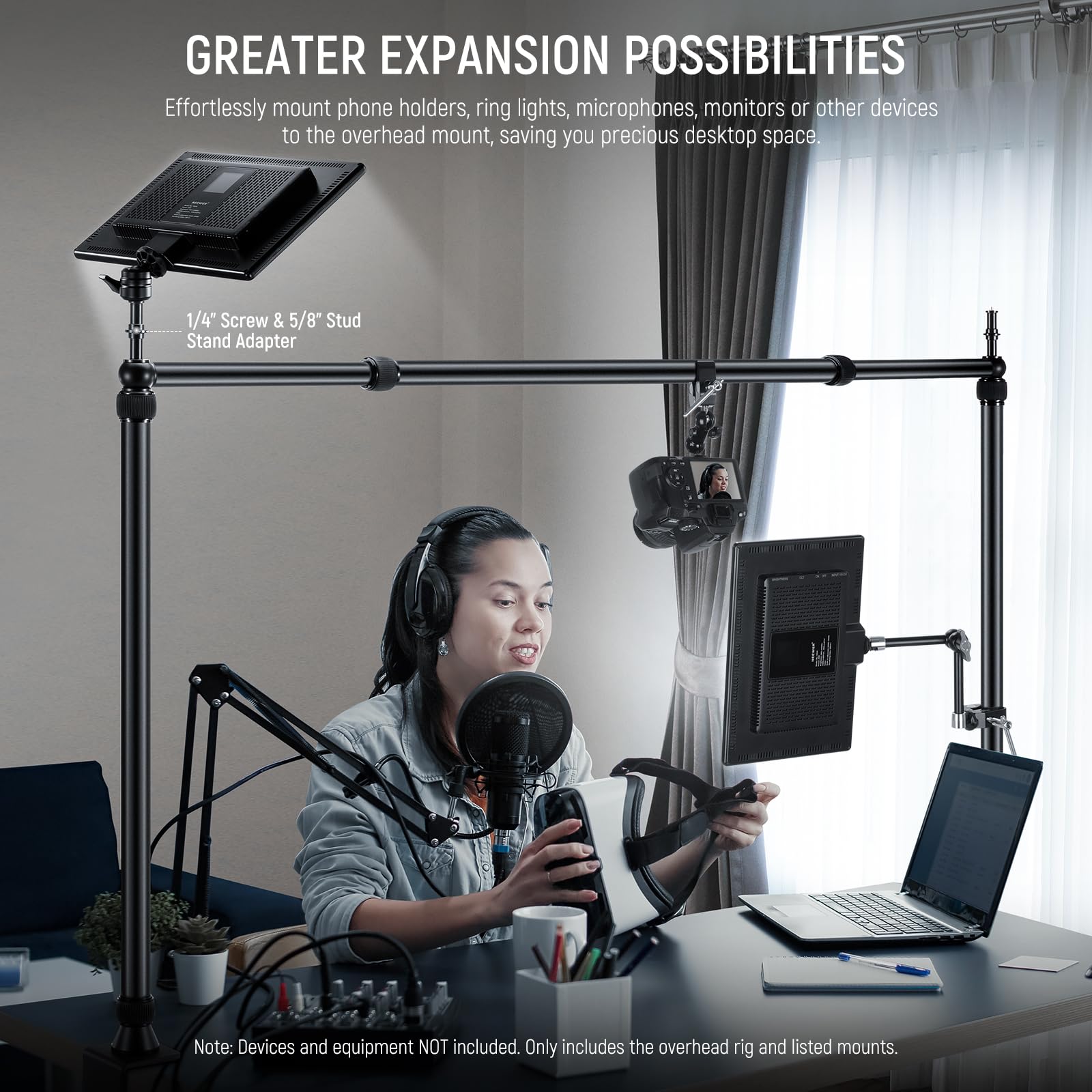 Foto 2 | Soporte Para Cámara Trasera Neewer Nk002, Carga Máxima De 12 Kg - Venta Internacional.