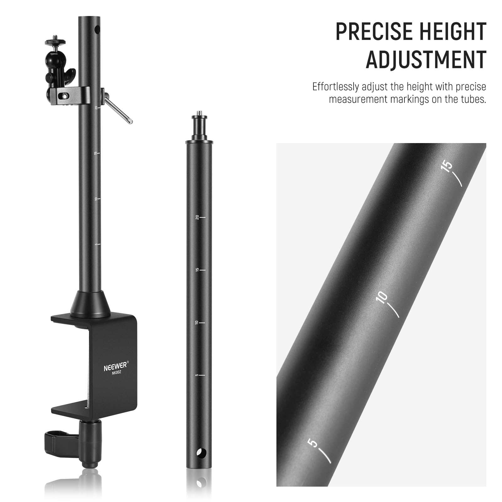 Foto 7 | Soporte Para Cámara Trasera Neewer Nk002, Carga Máxima De 12 Kg - Venta Internacional.
