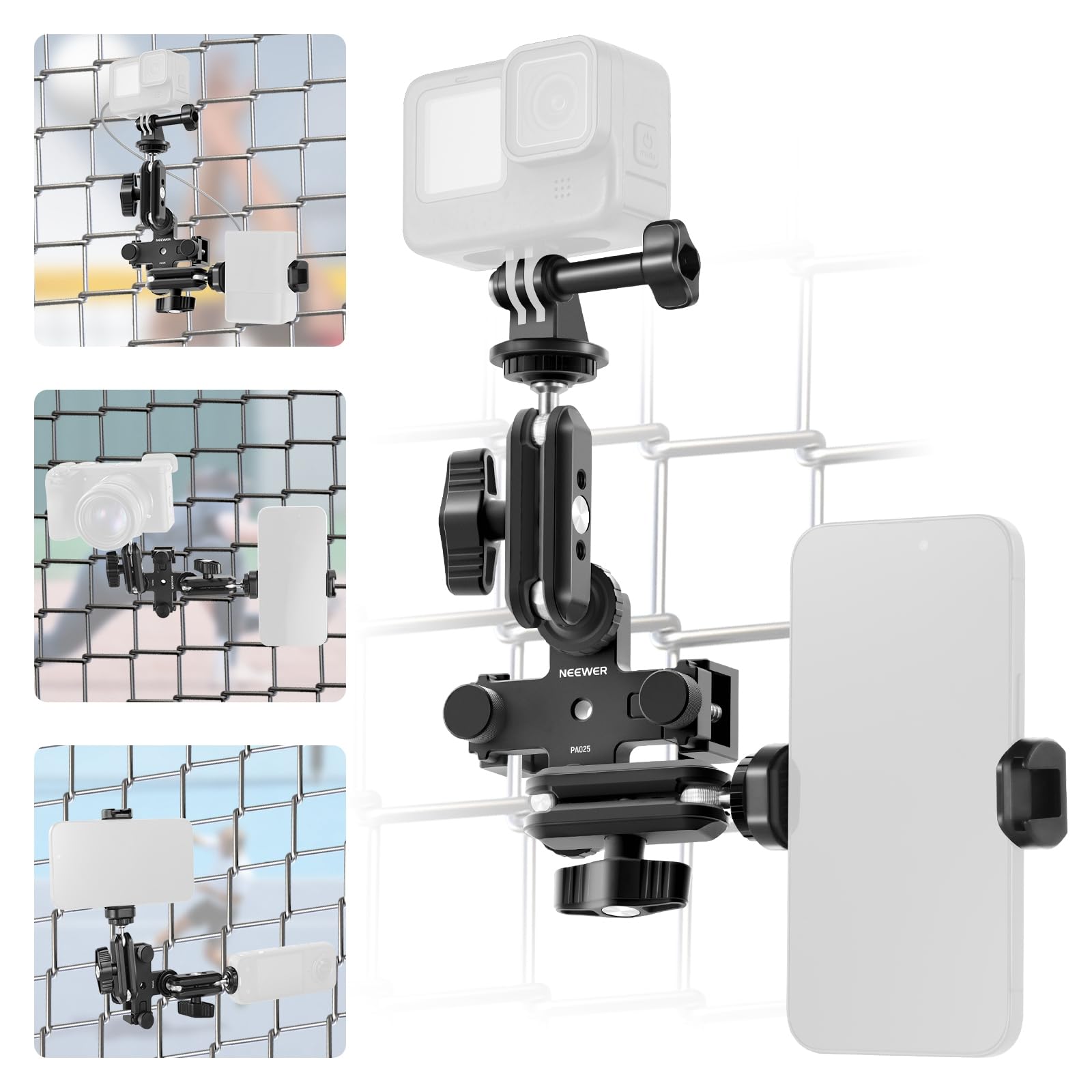 Kit De Montaje De Vallas De Cámara Neewer Para Transmisión En Vivo Pa025 - Venta Internacional.