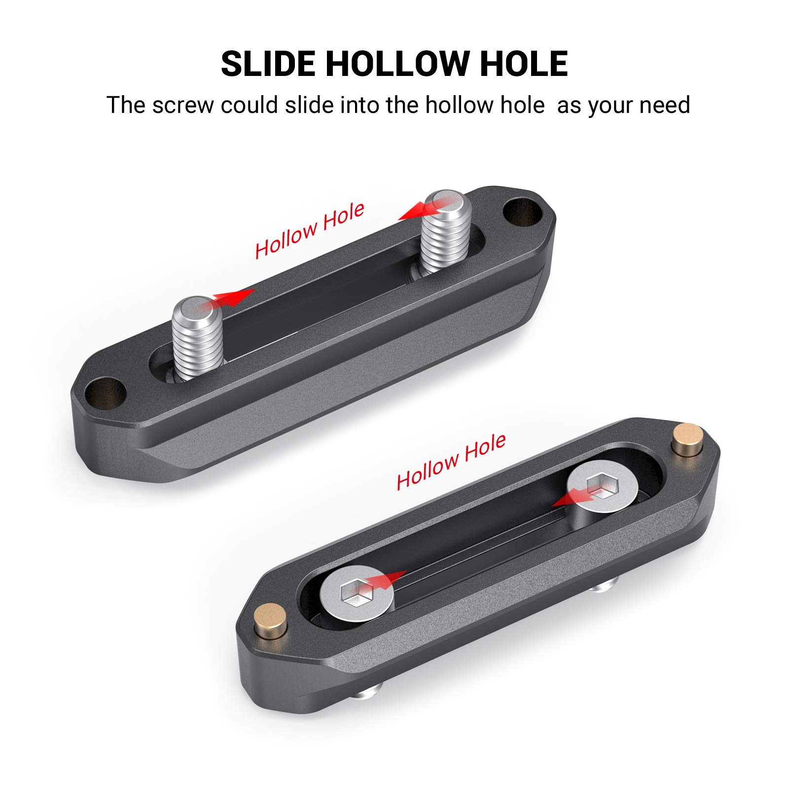 Foto 5 pulgar | Nato Rail Smallrig De 7 Cm De Largo Con Pasadores Con Resorte Para Red/bm - Venta Internacional.