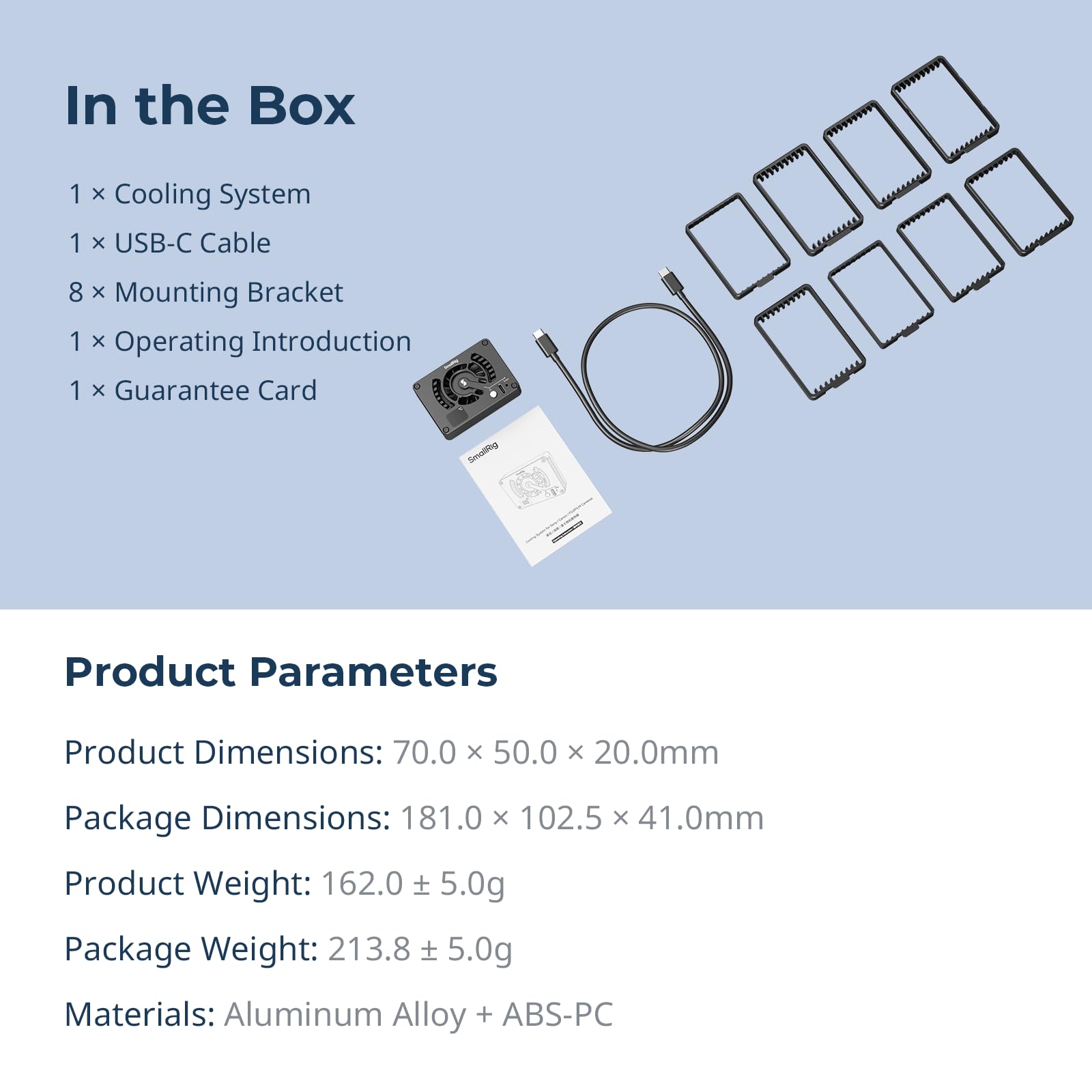 Foto 7 | Sistema De Refrigeración Externo De Cámara Smallrig Para Sony/canon/fujif - Venta Internacional.