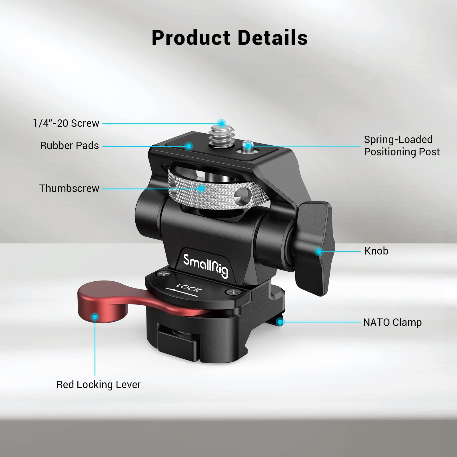 Foto 4 pulgar | Soporte De Monitor De Campo Smallrig 2906b Para Monitores De 5 Y 7 Pulgadas - Venta Internacional.
