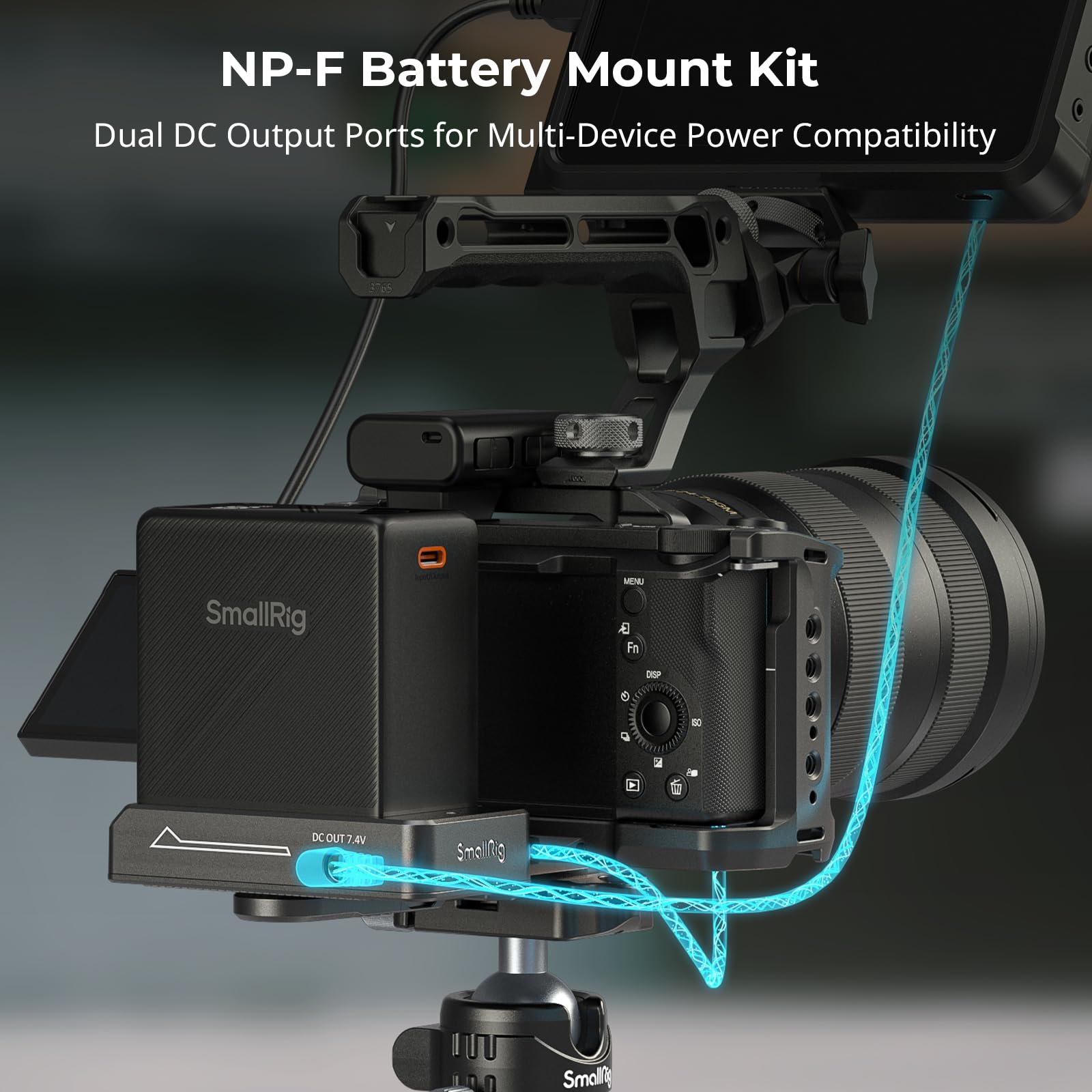 Foto 6 | Placa Adaptadora De Batería Smallrig Para Batería Np-f Con Conexión Rápida - Venta Internacional.