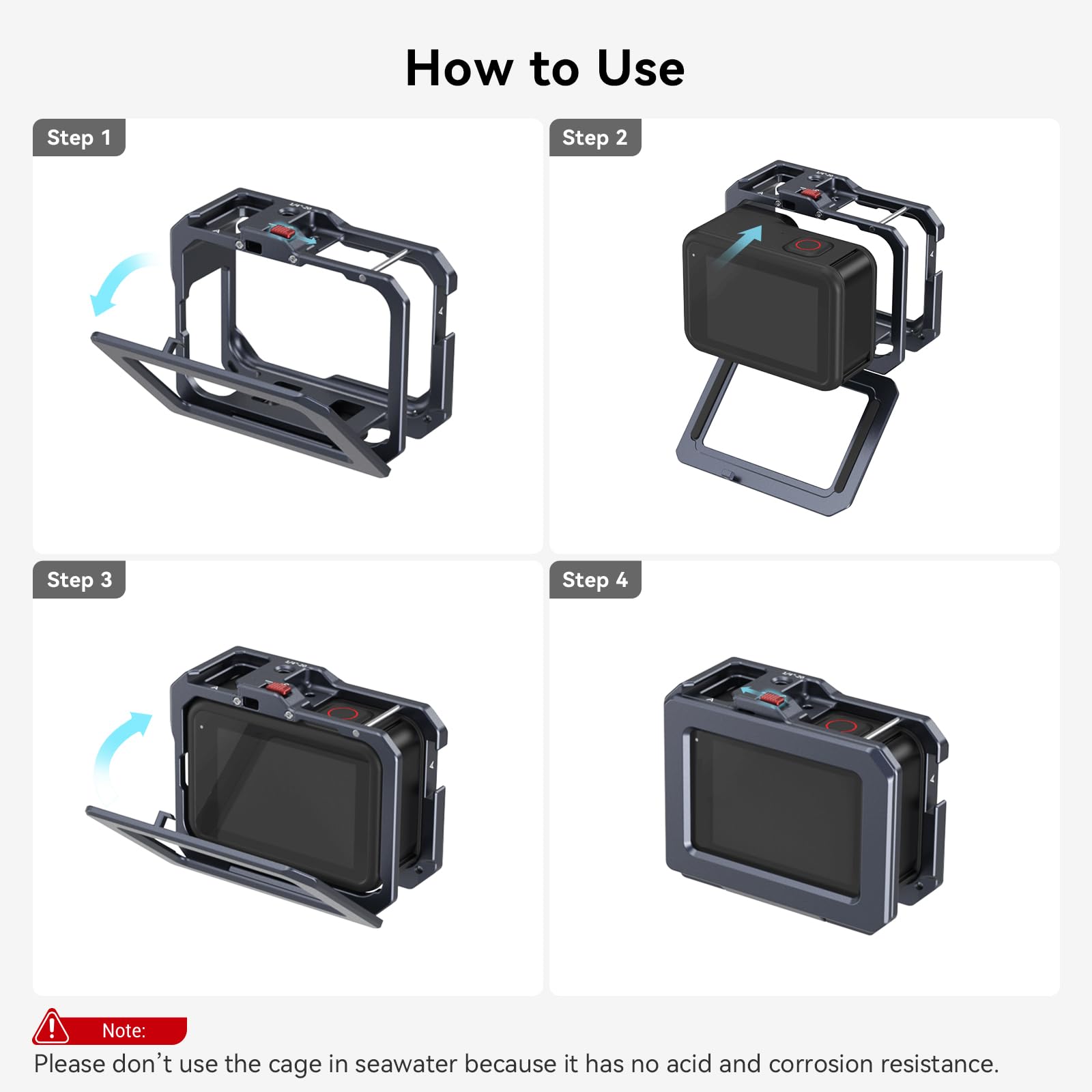 Foto 4 pulgar | Cage Smallrig Hero13/hero12/hero11/hero 10/hero 9 Bl - Venta Internacional.