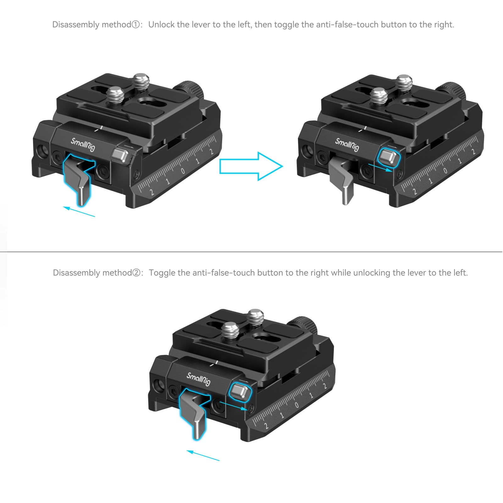 Foto 6 pulgar | Kit De Placas De Montaje Smallrig Para Arca-swiss/manfrotto Dji Rs Ser - Venta Internacional.