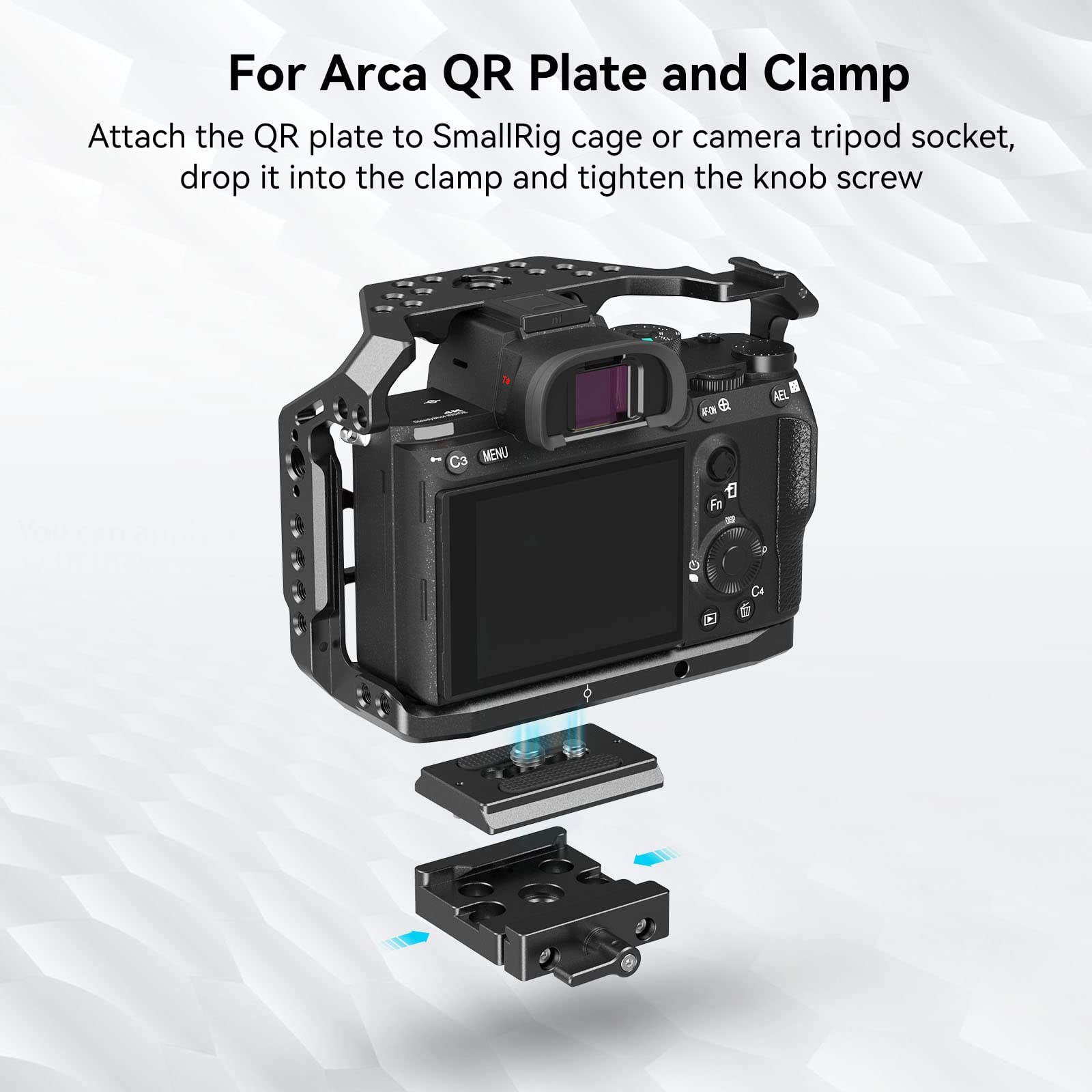 Foto 3 pulgar | Abrazadera Y Placa De Liberación Rápida Smallrig Para Arca Standard - Venta Internacional.
