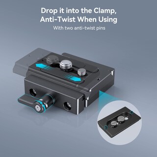 Foto 4 | Abrazadera Y Placa De Liberación Rápida Smallrig Para Arca Standard - Venta Internacional.
