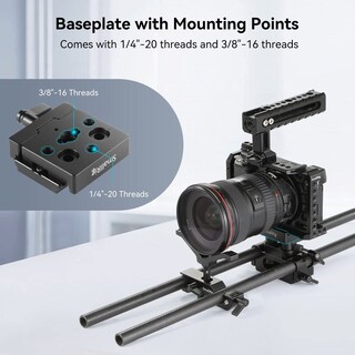 Foto 5 | Abrazadera Y Placa De Liberación Rápida Smallrig Para Arca Standard - Venta Internacional.
