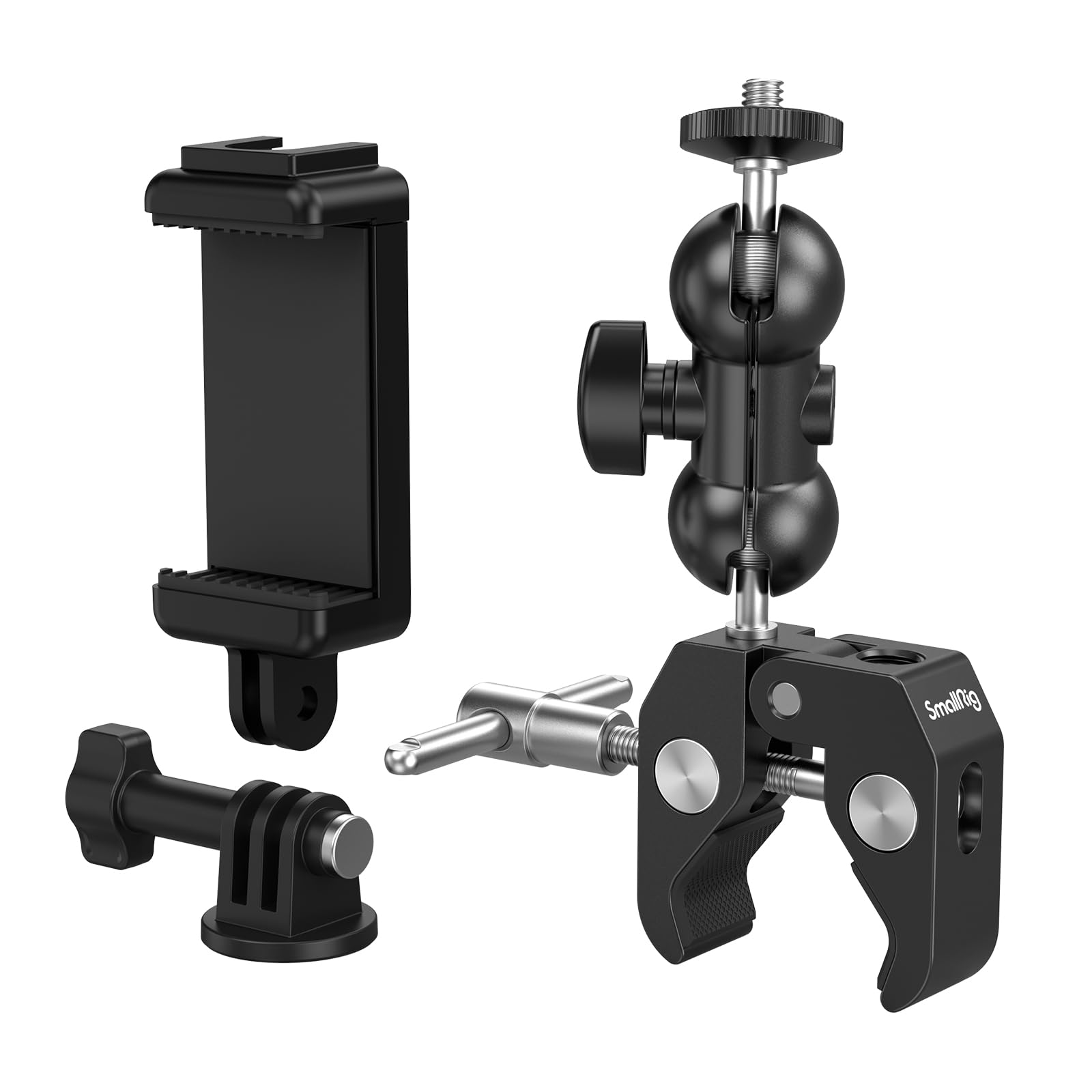 Kit De Montaje Para Cámara Smallrig Ball Head Magic Arm Con Superpinza - Venta Internacional.