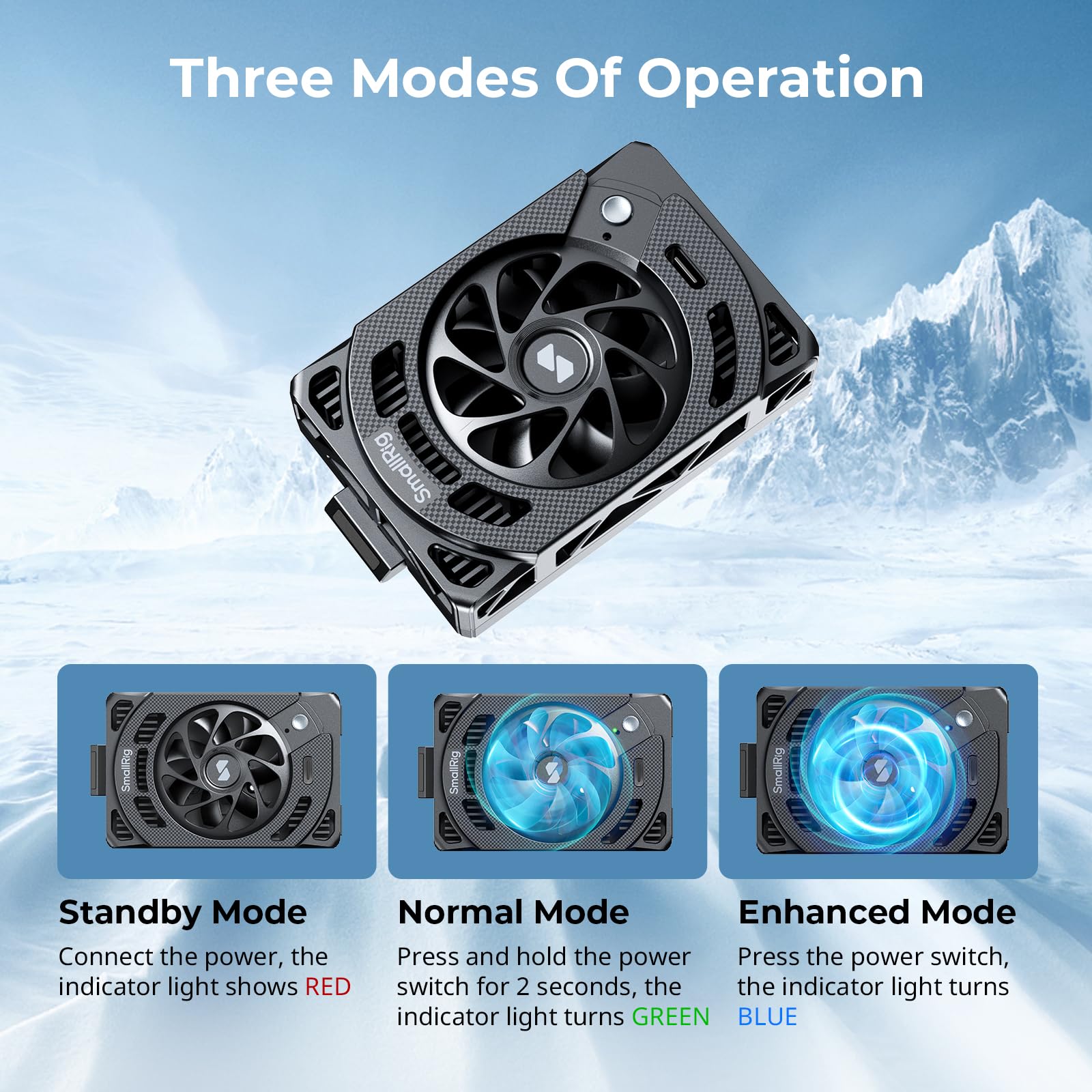 Foto 4 pulgar | Ventilador De Refrigeración De Cámara Smallrig Tec Para Cámara Sony Mirrorless - Venta Internacional.