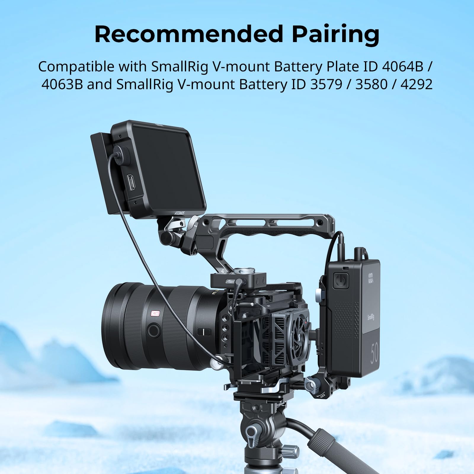 Foto 5 | Ventilador De Refrigeración De Cámara Smallrig Tec Para Cámara Sony Mirrorless - Venta Internacional.