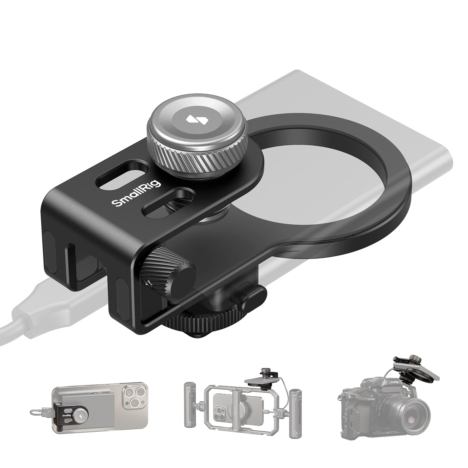 Soporte De Montaje 2 En 1 Para Ssd Holder Smallrig Para Magsafe Con Almeja - Venta Internacional.