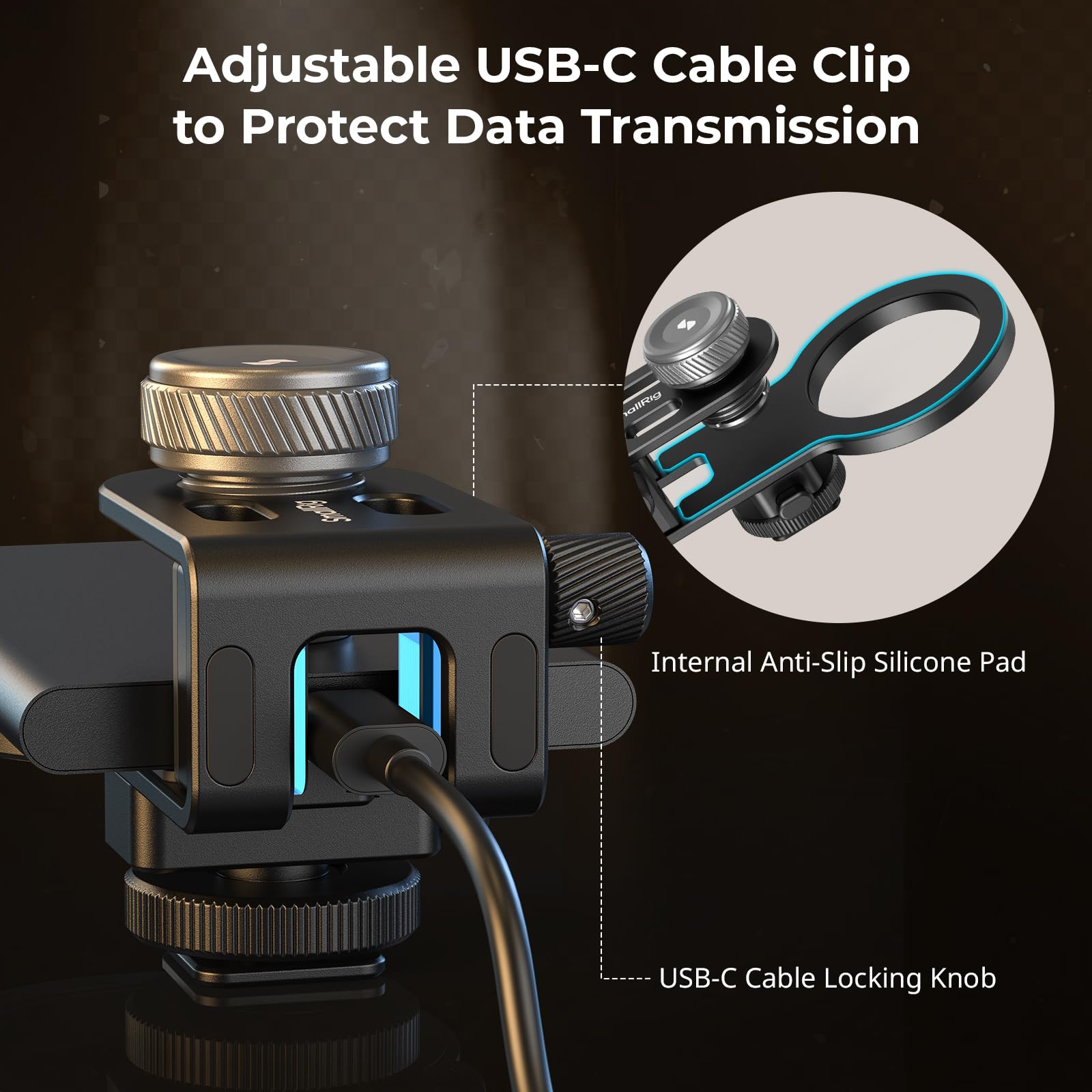Foto 7 pulgar | Soporte De Montaje 2 En 1 Para Ssd Holder Smallrig Para Magsafe Con Almeja - Venta Internacional.