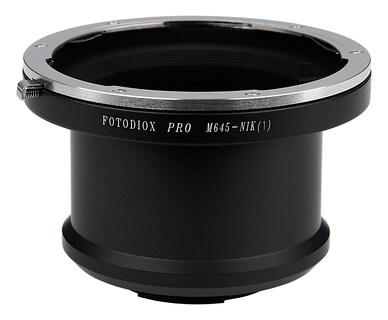 Foto 1 | Adaptador De Montura De Objetivo Fotodiox Pro Mamiya 645 Lente - Nikon 1 - Venta Internacional.