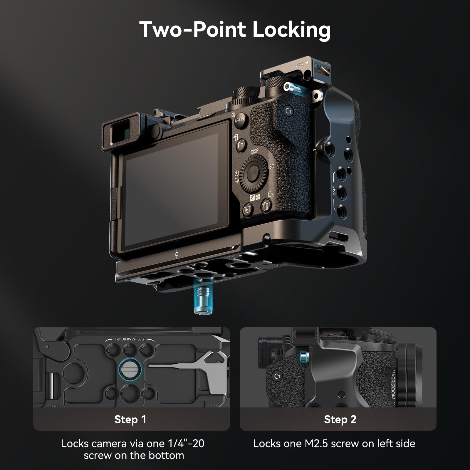 Foto 3 pulgar | Kit De Soporte De Cámara Smallrig Para Sony A6700 Con Abrazadera De Cable Hdmi - Venta Internacional.