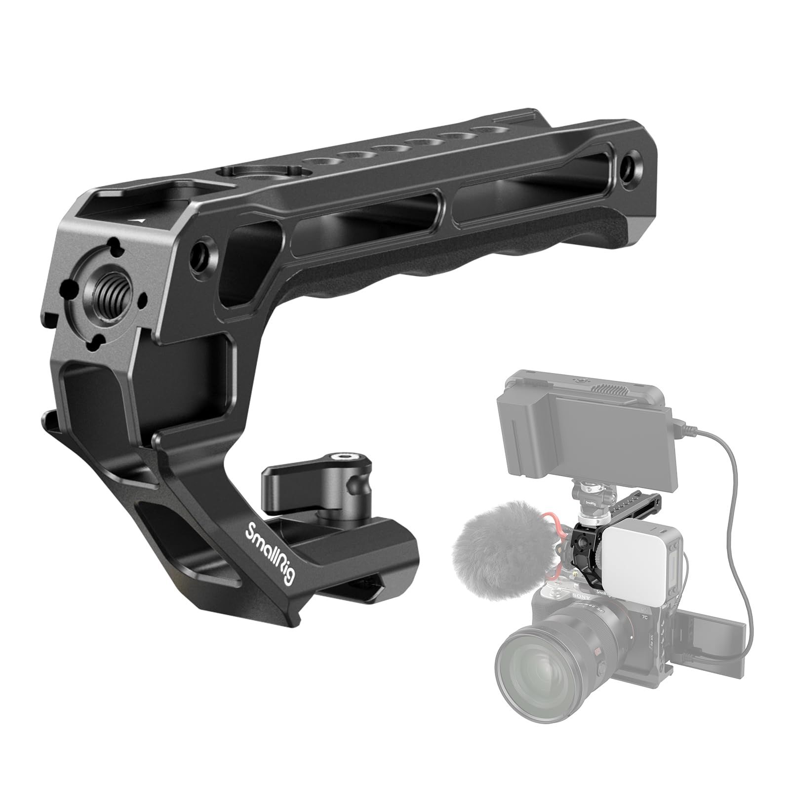 Foto 2 pulgar | Empuñadura Tipo Nato Ligera Smallrig Con Asa Superior Para Cámara Réflex Digital - Venta Internacional.