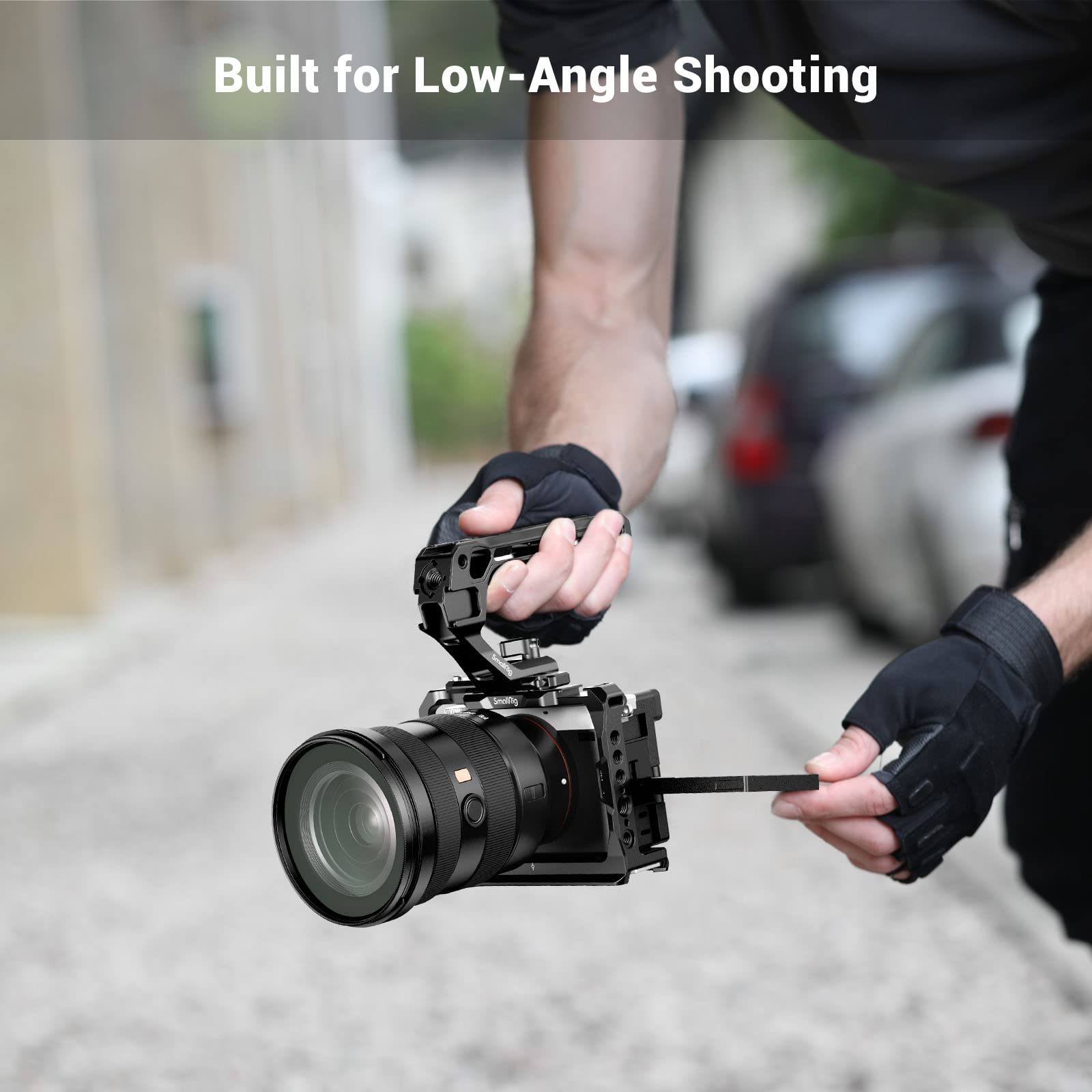 Foto 6 | Empuñadura Tipo Nato Ligera Smallrig Con Asa Superior Para Cámara Réflex Digital - Venta Internacional.