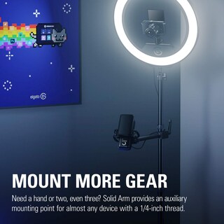 Foto 7 | Brazo De Sujeción Elgato Solid Arm Para Luces, Cámaras Y Micrófonos - Venta Internacional.