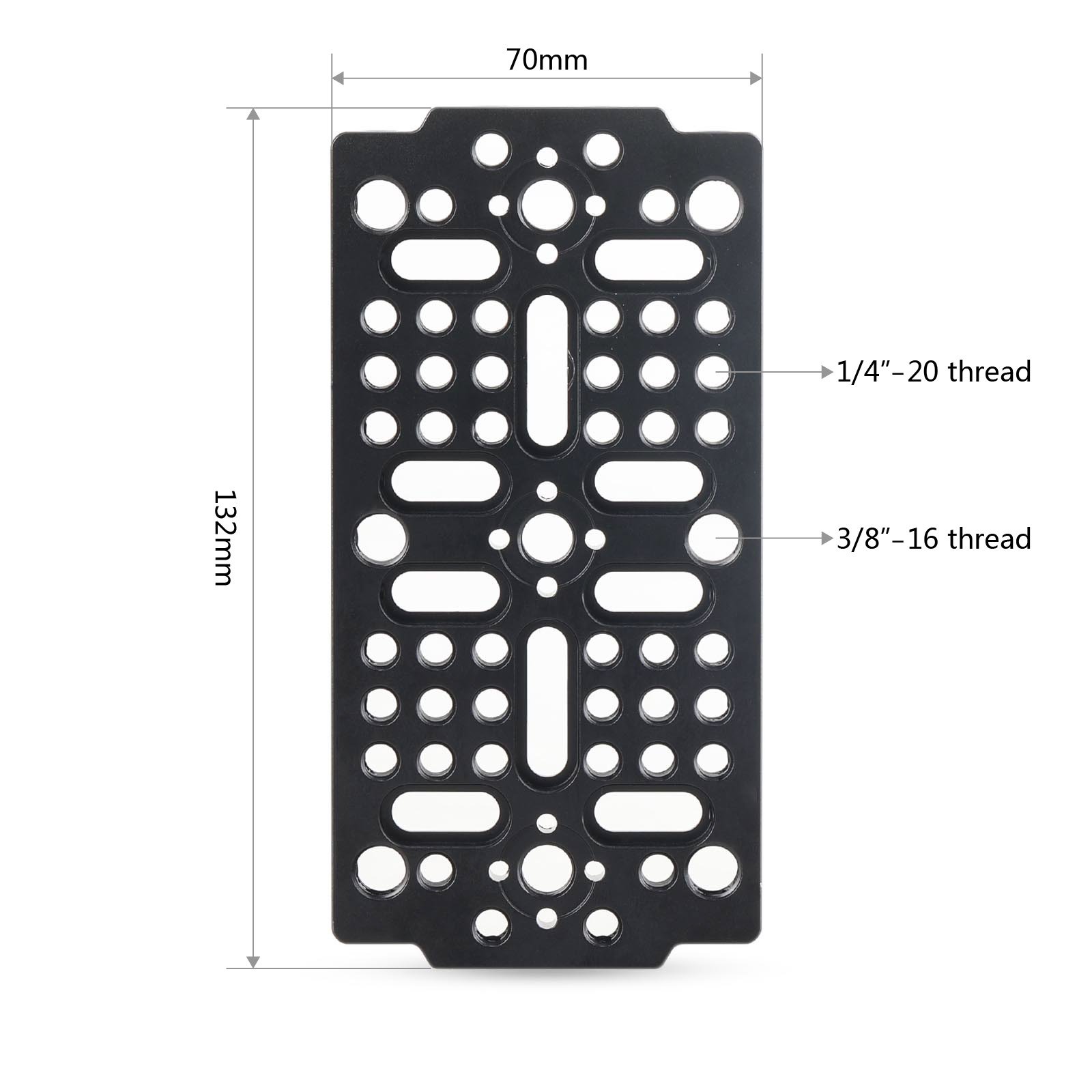 Foto 4 pulgar | Plato Para Quesos Smallrig Multifuncional Con Roscas 1/4 3/8 1681 - Venta Internacional.