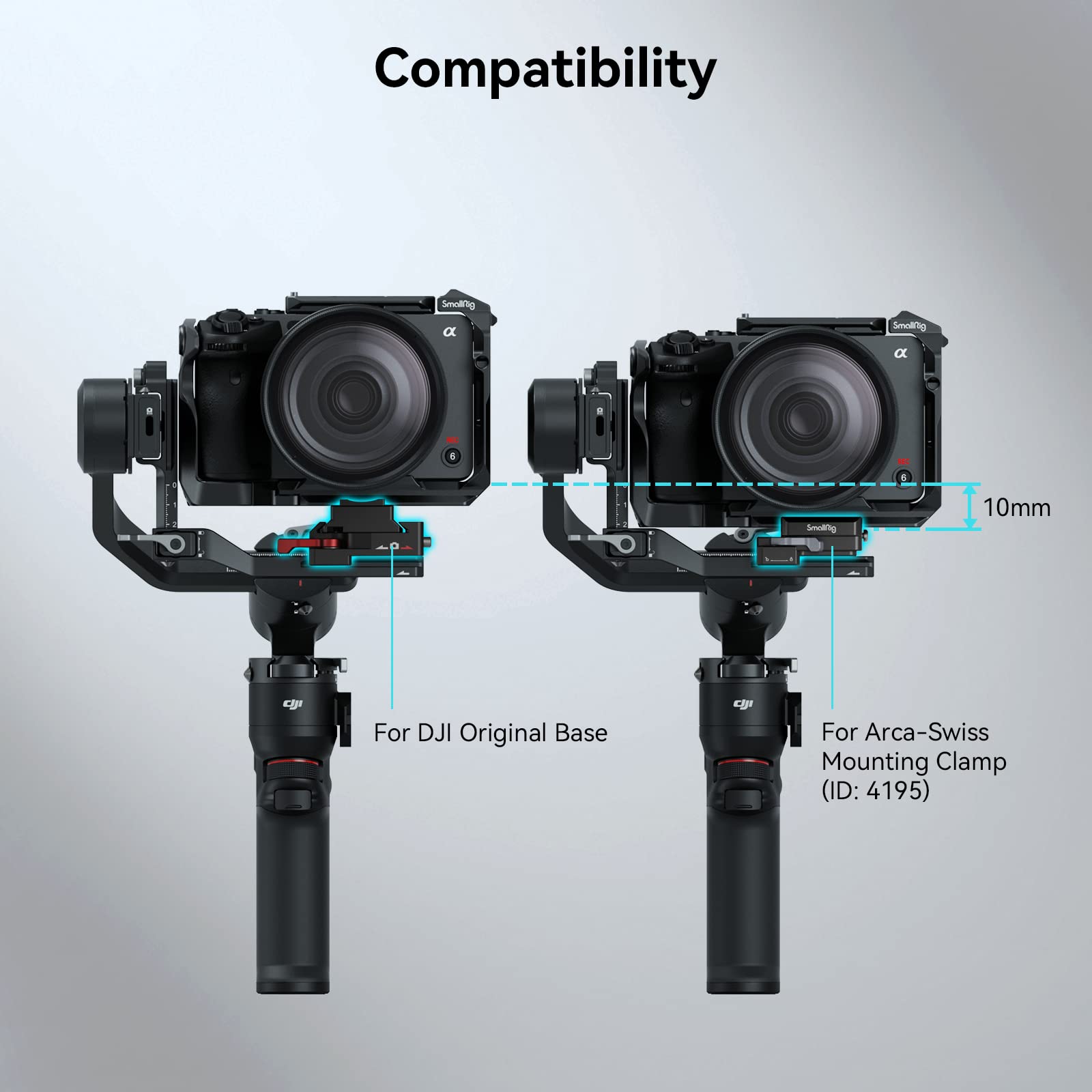 Foto 3 | Pinza De Liberación Rápida Smallrig Rs 3 Mini Para Dji Rs 3 Mini - Venta Internacional.