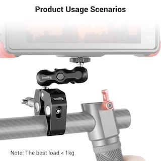 Foto 6 | Adaptador De Doble Bola Con Abrazadera De Cabeza Esférica Con Abrazadera Inferior Smallrig - Venta Internacional.