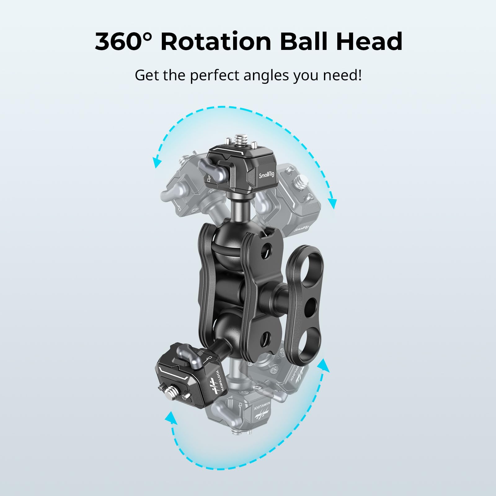 Foto 5 pulgar | Brazo Mágico Con Forma De Rótula De Liberación Rápida  Rotación De 360°  Smallrig - Venta Internacional.