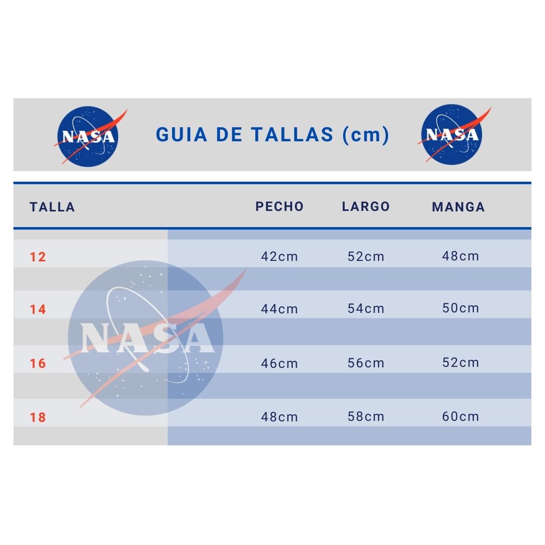 Foto 6 pulgar | Chamarra Nasa color Gris para Niño