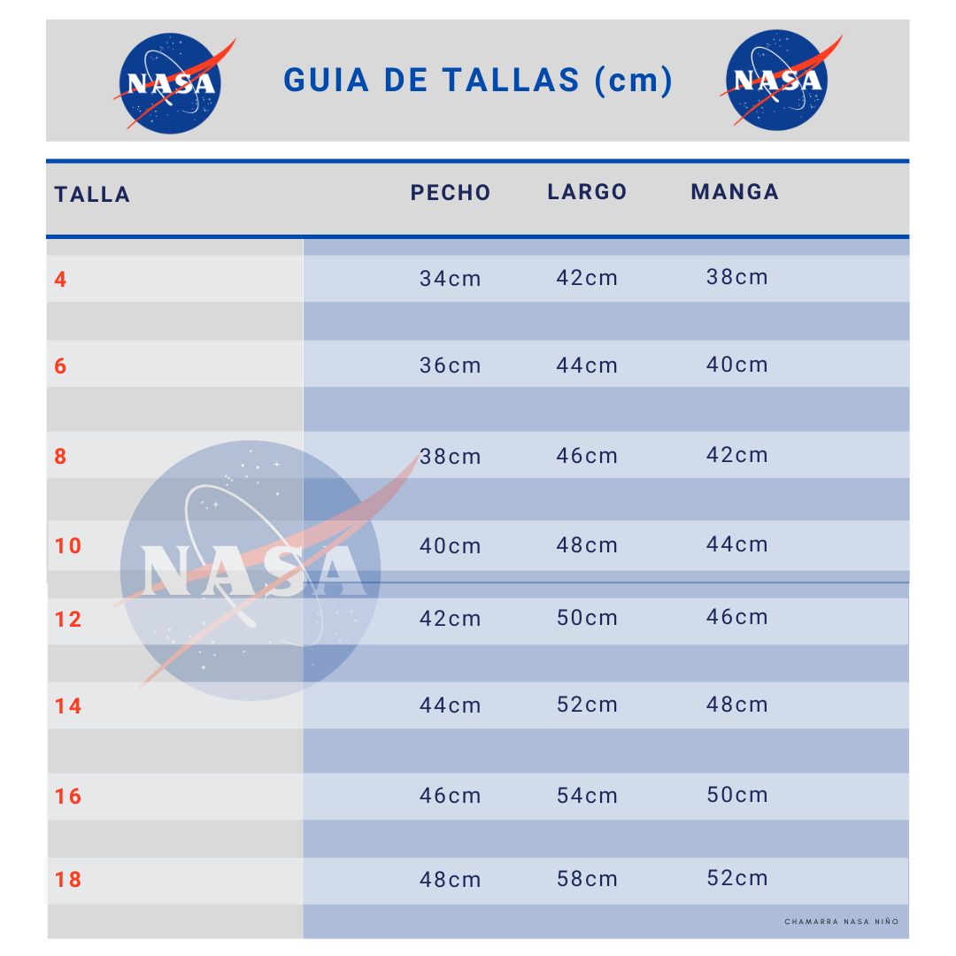 Foto 7 pulgar | Chamarra Nasa Roja para Niño