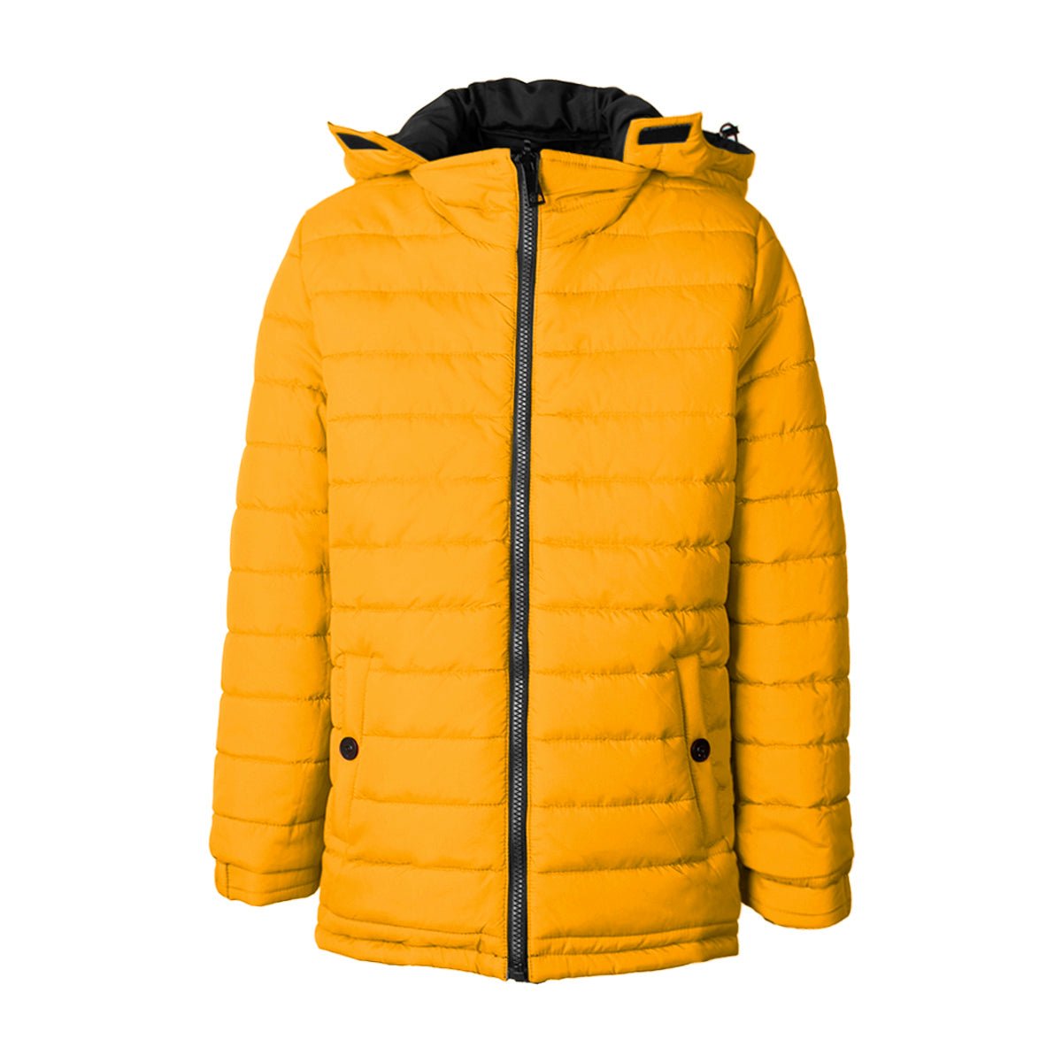Foto 1 | Chamarra Doble Vista Con Gorro Desmontable Greenlander Niño Negro