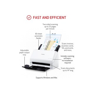 Foto 3 | Escáner De Documentos De Oficina Canon Imageformula R30 - Venta Internacional.