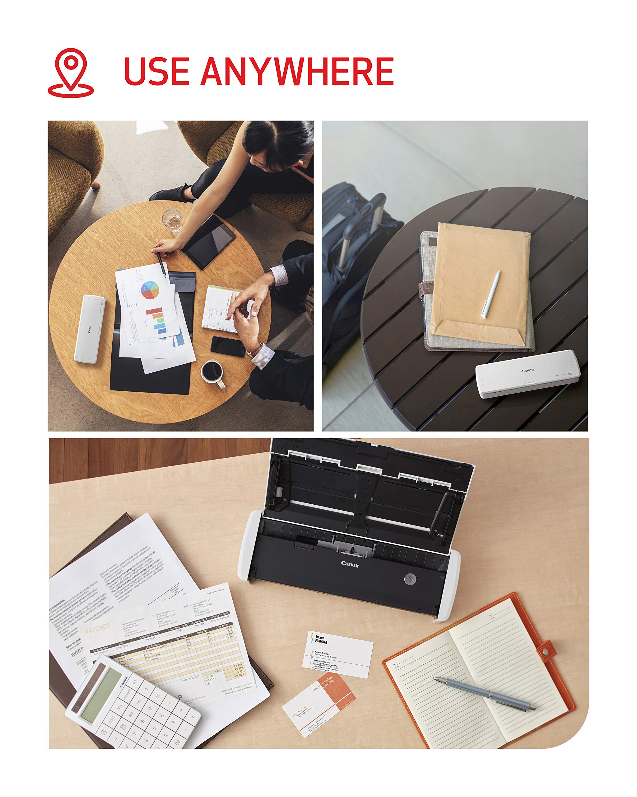 Foto 6 | Escáner De Documentos Portátil Canon Imageformula R10 Con Alimentador - Venta Internacional.