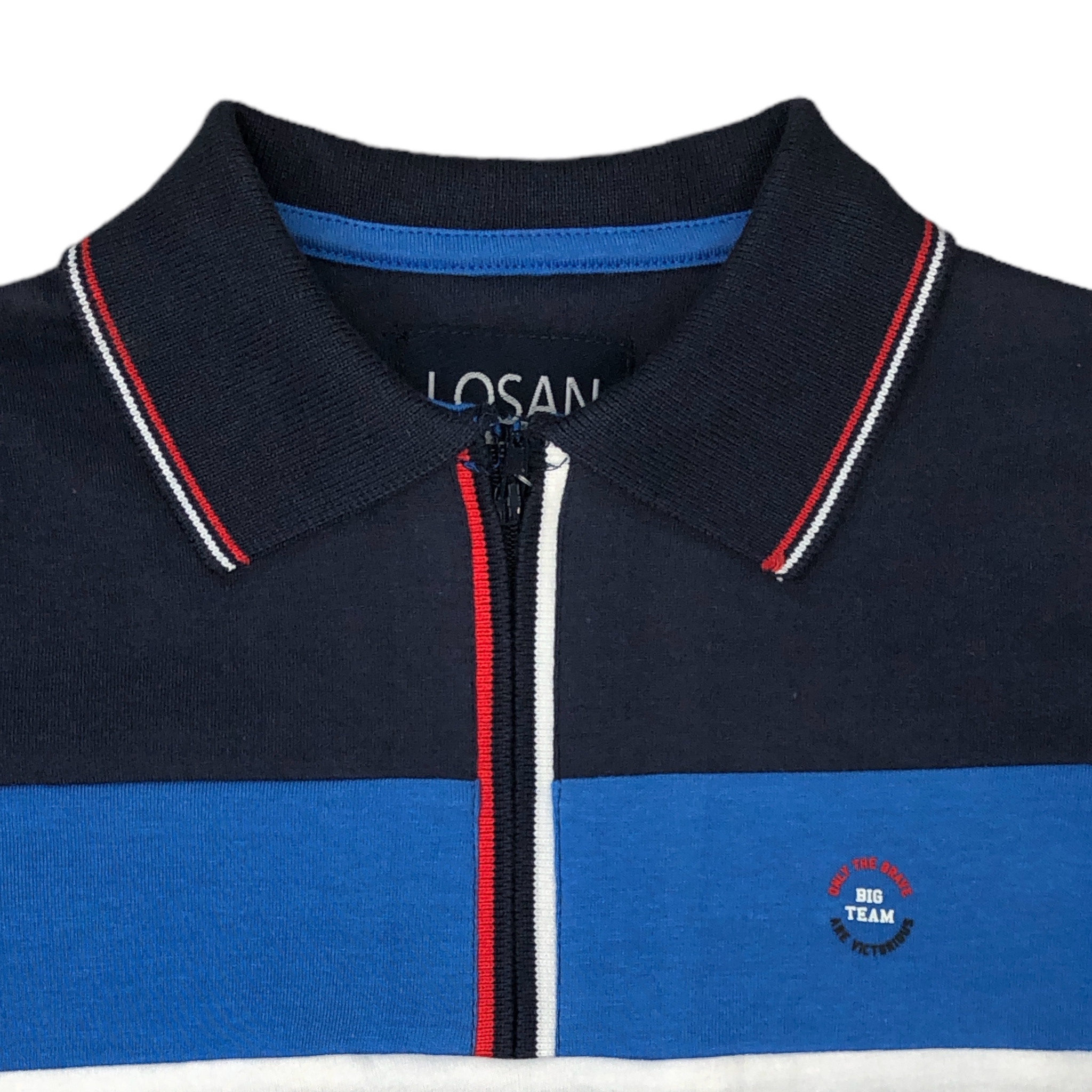 Foto 2 | Playera Tipo Polo Losan 215-1037AL Multicolor Big Team para Niño