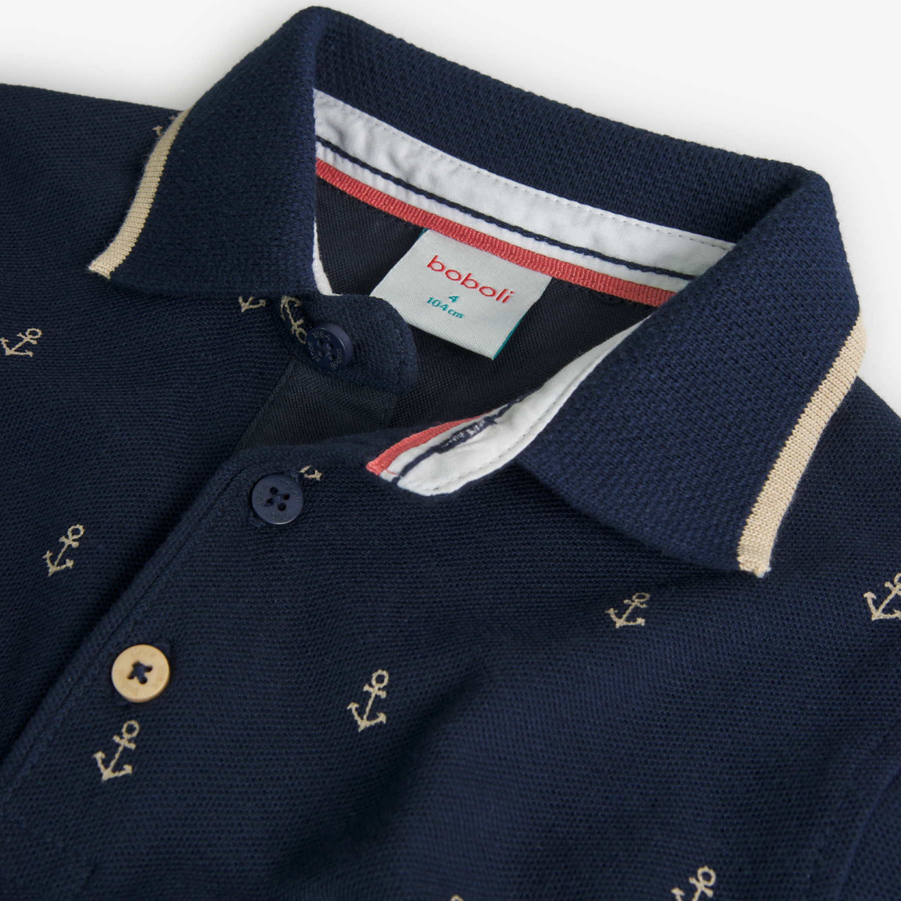Foto 4 pulgar | Playera Polo Pique Boboli para Niño