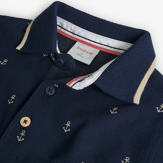 Foto 3 | Playera Polo Pique Boboli para Niño