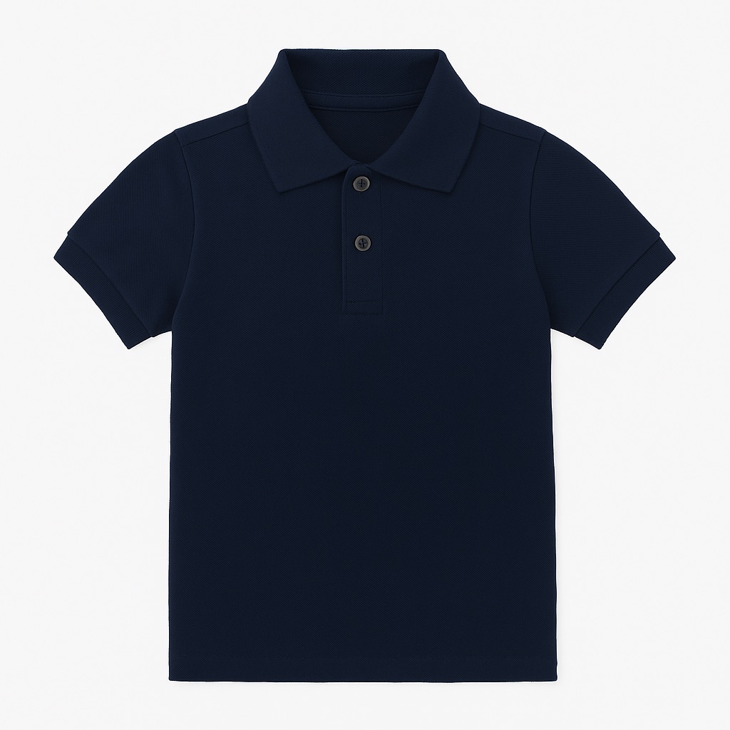 Foto 2 pulgar | Playera Para Niño Chicos Olé 3348 Azul Marino Tipo Polo