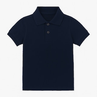 Foto 1 | Playera Para Niño Chicos Olé 3348 Azul Marino Tipo Polo