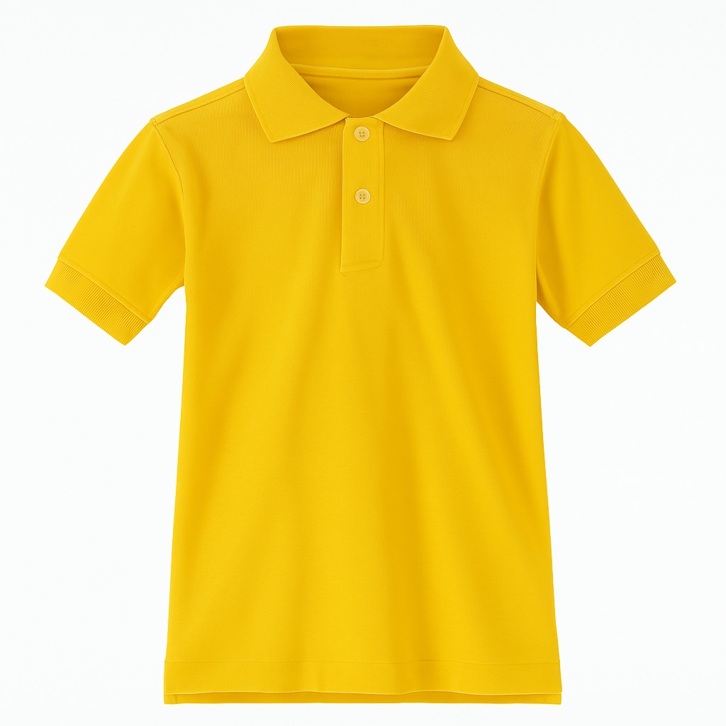 Foto 1 | Playera Para Niño Chicos Olé 3346 Amarillo Tipo Polo