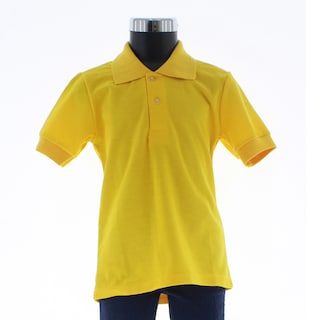 Foto 2 | Playera Para Niño Chicos Olé 3346 Amarillo Tipo Polo