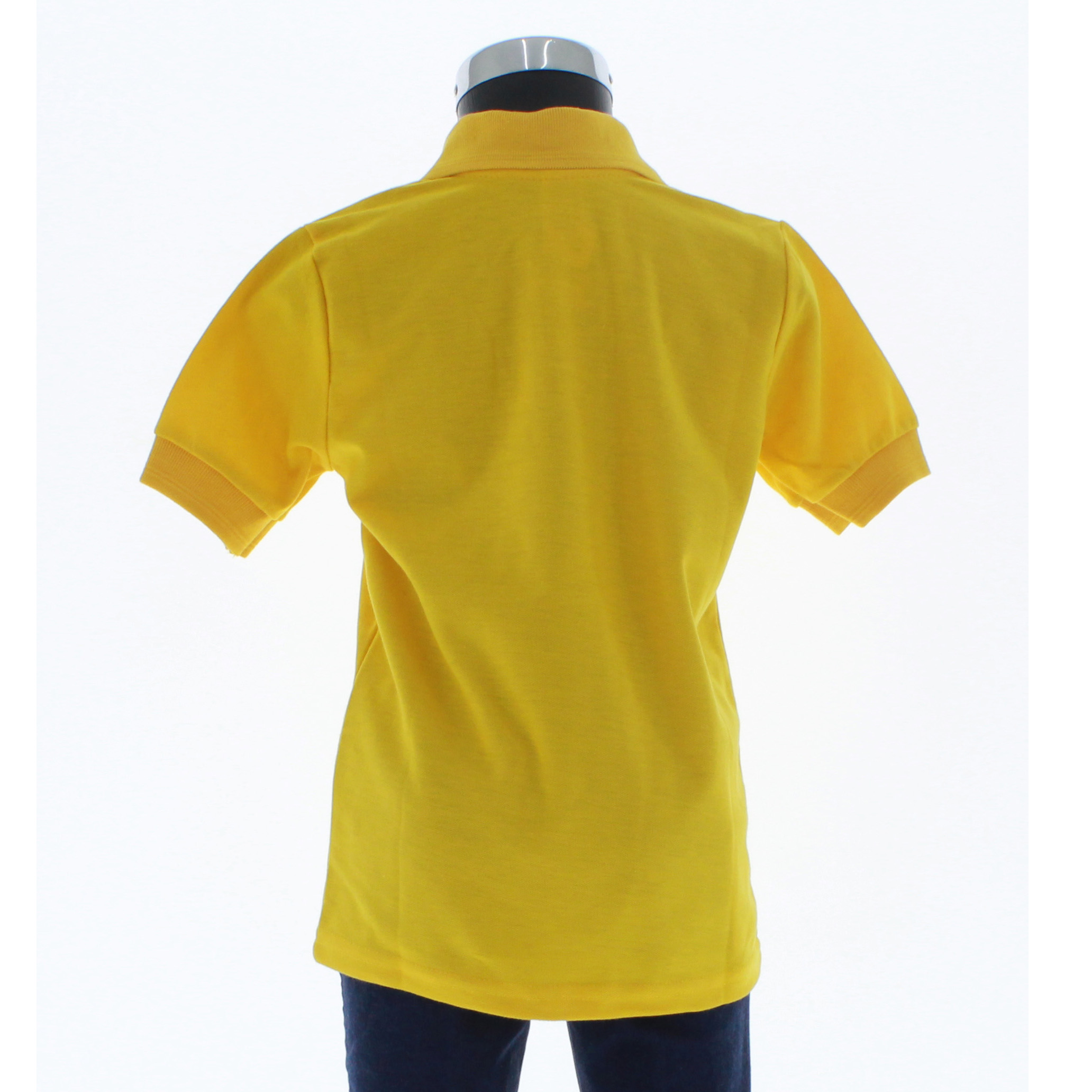 Foto 4 pulgar | Playera Para Niño Chicos Olé 3346 Amarillo Tipo Polo