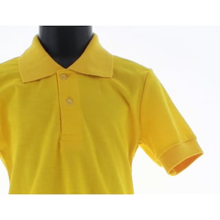 Foto 4 | Playera Para Niño Chicos Olé 3346 Amarillo Tipo Polo