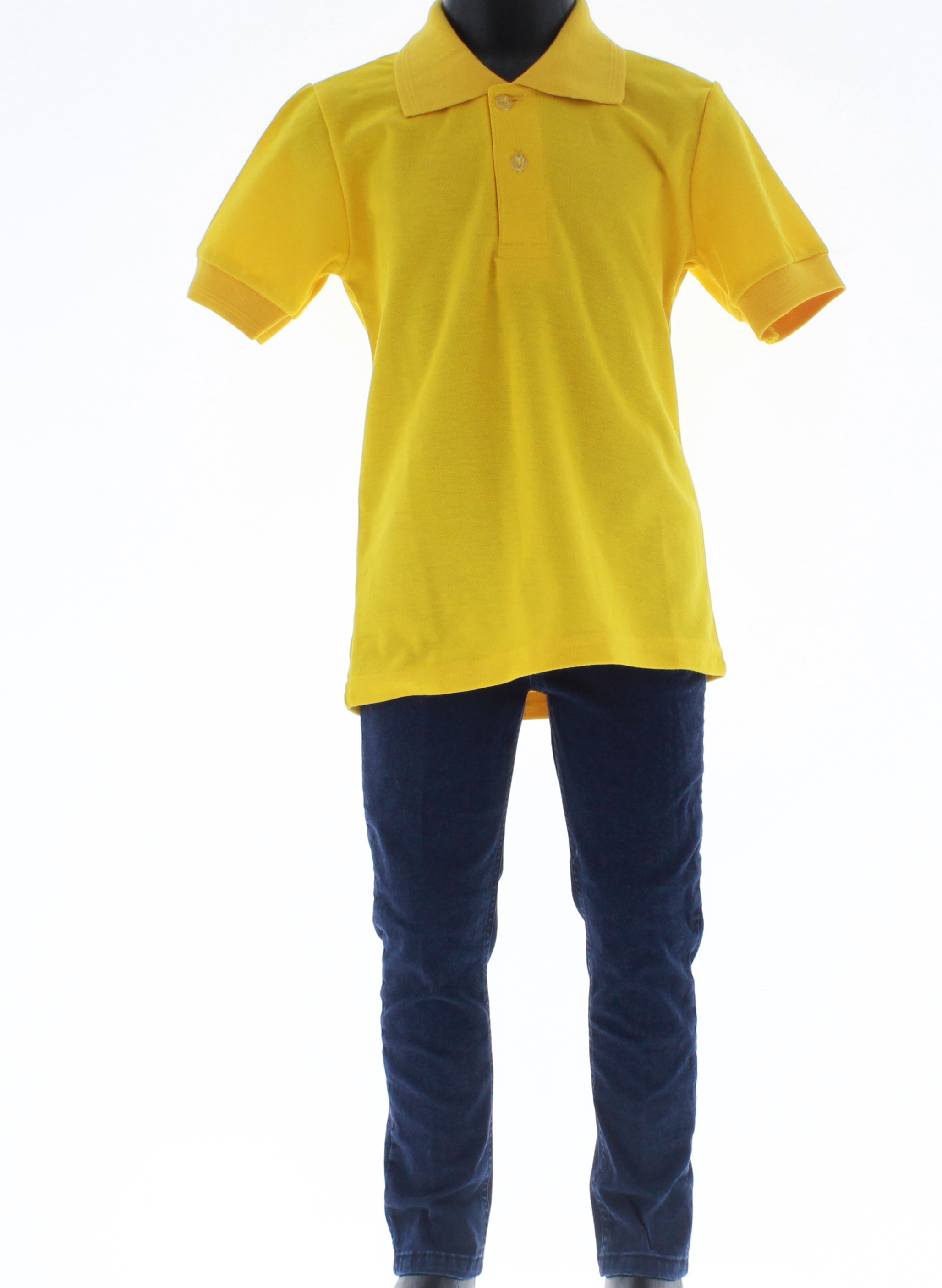 Foto 6 pulgar | Playera Para Niño Chicos Olé 3346 Amarillo Tipo Polo