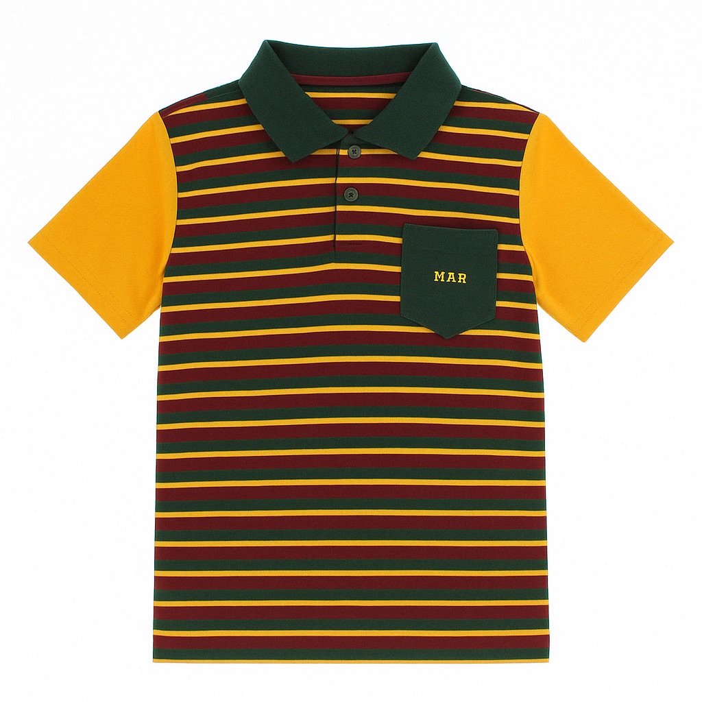 Foto 1 | Playera Para Niño Chicos Olé 3413 Amarillo Tipo Polo
