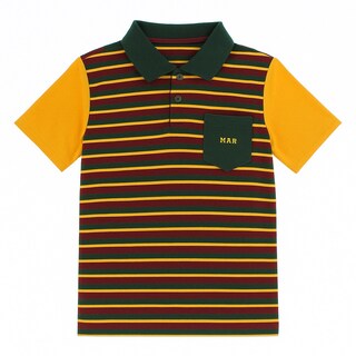 Foto 1 | Playera Para Niño Chicos Olé 3413 Amarillo Tipo Polo