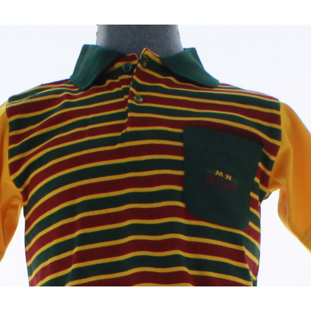 Foto 4 | Playera Para Niño Chicos Olé 3413 Amarillo Tipo Polo
